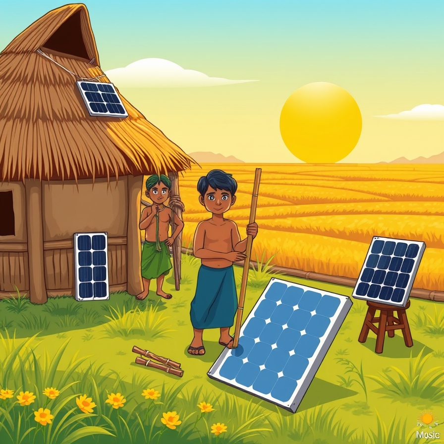 Solar power for farming in rural India